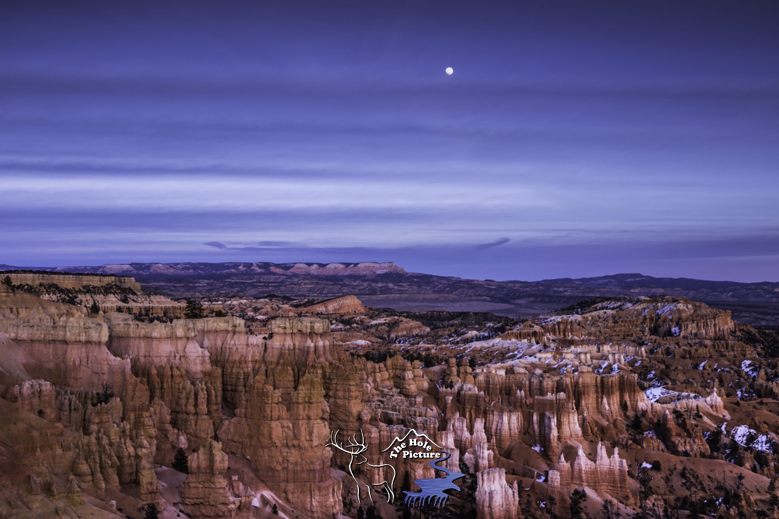 Full moon, Bryce Canyon